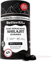 Pure Himalayan Shilajit Gummies with 100% Shilajit |High Potency Gold Grade| 60 Gummies for Energy Boost & Immune Support, 75%+ Fulvic Acid| Travel Friendly - Tamarind Flavor - Showlu Well Nation Store